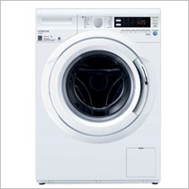 日立 BD-W90WV 九公斤 1200轉 前置式洗衣機