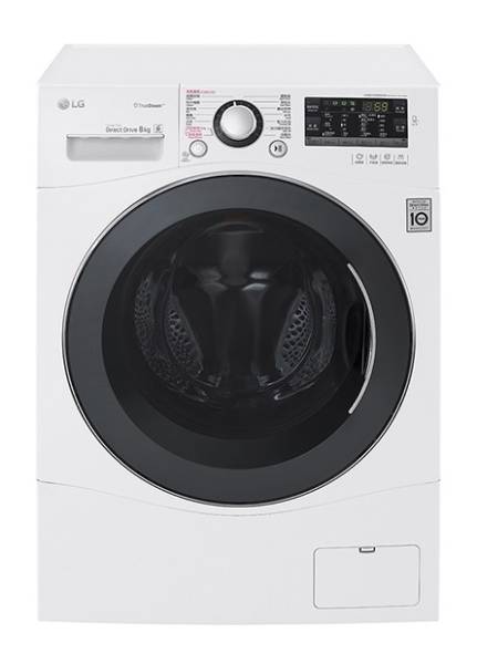 LG WF-ST1408ZW 八公斤 1400轉 蒸氣 前置式 洗衣機
