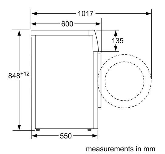 (image for) Siemens WM14N272HK 7kg 1400rpm Front Loading Washer