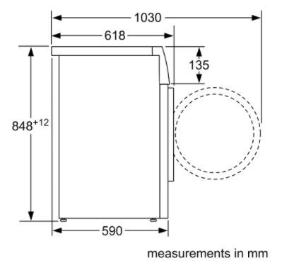 (image for) 西門子 WM14T790HK 八公斤 1400轉 前置式 洗衣機