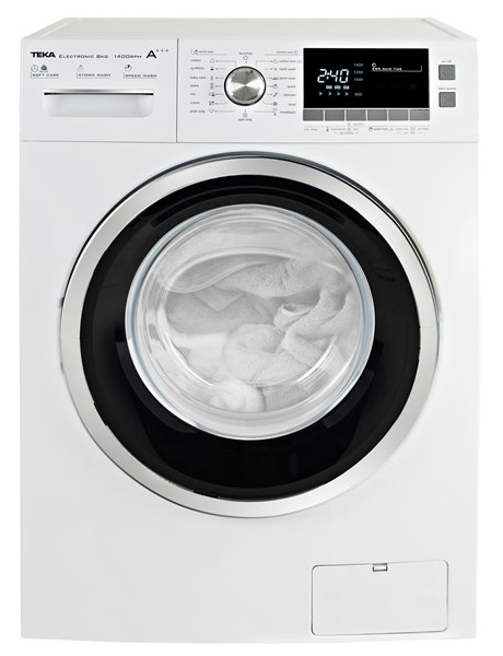 (image for) Teka TKD 1481 8kg 1400rpm Front-Loading Washing Machine - Click Image to Close