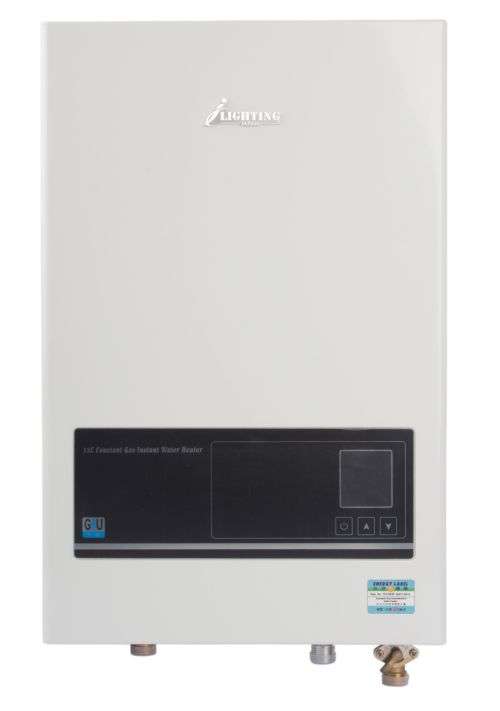 (image for) Lighting LJ-122LW 12L/min Back flue Gas Water Heater (White/LP Gas)