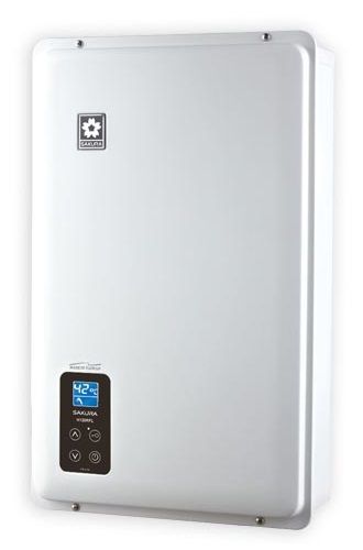 Sakura H120RFL 12L/min Back flue Gas Water Heater (White)