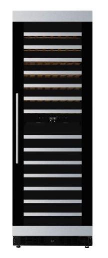 (image for) AAVTA AWC123D 123-bottle Dual-zone Wine Cooler - Click Image to Close